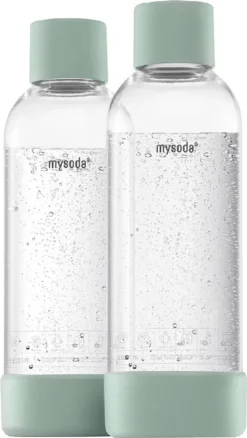 Mysoda Sodabereiter Flasche 1 L - 2er Set, Farbe:pigeon 5 Mysoda Sodabereiter Flasche 1 L - 2er Set, Farbe:pigeon -Haushaltswaren Store 5b29e800857910c8bfe94e732245acc1