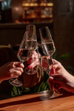 KROSNO Avant-Garde Sektgläser, 6er-Set, 180 Ml -Haushaltswaren Store 5b89c2a2b625f06993b697f1a946e691