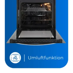 Exquisit EHE 185-1.2-Set Einbau-Herd Glaskeramikkochfeld | Ober-/Unterhitze | Inox 11 Exquisit EHE 185-1.2-Set Einbau-Herd Glaskeramikkochfeld | Ober-/Unterhitze | Inox -Haushaltswaren Store 5b8ff3e0ff8a84a1b9253f8c4f66fdf2