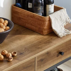 SoBuy FKW112-PF Küchenwagen Servierwagen Küchenregal Kücheninsel Flurschrank Sideboard Beistelltisch Rollwagen Industrie-Design BHT Ca.: 100x93x45cm -Haushaltswaren Store 5c7f926fd9635974fbfc86ed9a6c981a