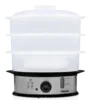 Tristar VS-3908PE Dampfgarer BPA Frei 12L Dampfkocher Steamer Edelstahl, Schwarz -Haushaltswaren Store 5c867fdec50f5cef5b7e8c63d9bf725a