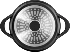 Smile MGK-12 Kochtopf, Geschmiedetes Aluminium, Schwarz -Haushaltswaren Store 5c8694d2d8237d5d35e88579ba123acb