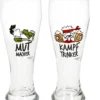2x Weizenbiergläser Mutmacher Kampftrinker Weißbierglas 0,5L -Haushaltswaren Store 5cc546b4087eadbce1057fb7316d889e
