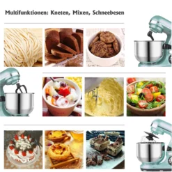 Melange Chef Küchenmaschine Grün, Blau, Rosa -Haushaltswaren Store 5ccbd0c7571f8fc7340ba5385558dda3