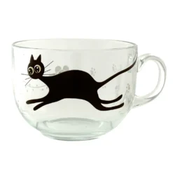 Tazza Luminarc Mistigri Grande Trasparente Gatto Vetro (500 Ml) (6 Unità) -Haushaltswaren Store 5d5e6648eb31e7e3b8d9054fb1911823