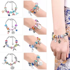 Malplay Perlen Für Schmuckherstelung "No. 120" Bastelset Schmuckset Zum Basteln Für Kreative Armbänder Für Kinder Ab 6 Jahren -Haushaltswaren Store 5decb26ed6606145baddc40ddc6f7e6d