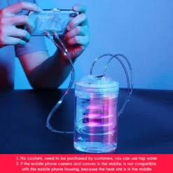 Universal Handy Wasserkühlung Kühler Gaming Phone Wasserkühler Einstellbarer Tragbarer Lüfterhalter 15 Universal Handy Wasserkühlung Kühler Gaming Phone Wasserkühler Einstellbarer Tragbarer Lüfterhalter -Haushaltswaren Store 5dfa530a63d4b1248f08ae4756e55191