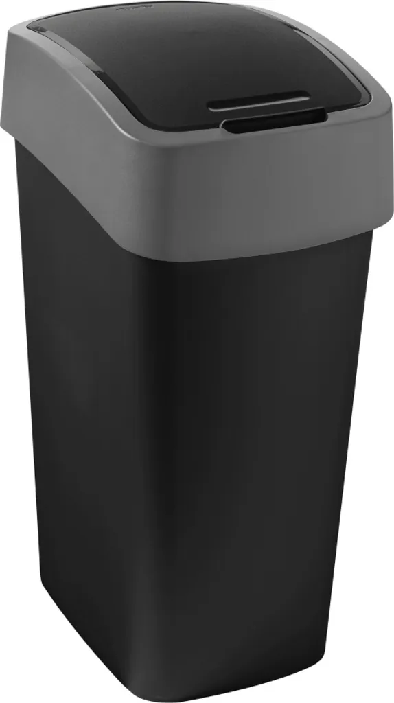 Curver Flip Bin 50L, Schwarz / Soft Grey 3 Curver Flip Bin 50L, Schwarz / Soft Grey