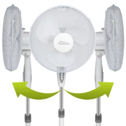 TroniTechnik Standventilator Turmventilator Lüfter SV04 40cm, Inkl. Oszillation -Haushaltswaren Store 5f985a1593eb256ec99ebe0dcf1d79fd