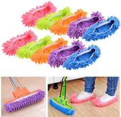 Mop Schuhe Set, 5 Paare Mop Slippers Weiche Waschbare Wiederverwendbare Mikrofaser Fuß Socken Boden Reinigungs Werkzeug Schuh Abdeckung -Haushaltswaren Store 5fa1fdaf3c045831cab1a309276aa385
