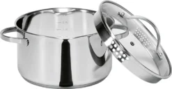 Krüger Kochtopf Aus Rostfreiem Edelstahl Fassung 3000ml 20cm -Haushaltswaren Store 5fd5209a30d43bf16107359d47cb755b