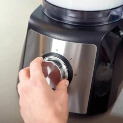 Black & Decker Black+Decker BXFPA1200E - Küchenmaschine 1.200W, Behälter 1,5l, 2 Geschwindigkeiten/Turbo-Funktion, +8 Zubehörteile, Anti-Fingerprint-Edelstahloberflächen, Klingen Und Scheiben Aus Edelstahl -Haushaltswaren Store 60948e6e21cf14f37ef51f044fc60913