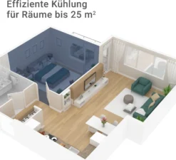 SUNTEC Mobiles Lokales Klimagerät Impuls 2.0 Eco | Für Räume Bis 60 M3 (25 M2) | Inkl. Abluftschlauch | Kühler Und Entfeuchter Mit ökologischem Kühlmittel R290 | 7.000 BTU/h, EEK A 14 SUNTEC Mobiles Lokales Klimagerät Impuls 2.0 Eco | Für Räume Bis 60 M3 (25 M2) | Inkl. Abluftschlauch | Kühler Und Entfeuchter Mit ökologischem Kühlmittel R290 | 7.000 BTU/h, EEK A -Haushaltswaren Store 609de80c21c14187e3ed18f46526cad0