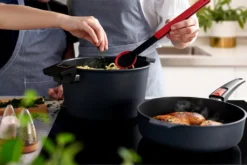 Woll Concept Plus Topf-Set 5-tlg. 4x Töpfe, 1x Sieb Induktion -Haushaltswaren Store 60bc1a7782990b19c9803e326e894727