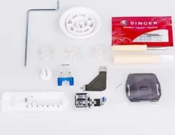 Singer Simple 3210 - Mechanische Nähmaschine, 10 Stiche, 120 V, Farbe White Und Pink -Haushaltswaren Store 60c11651a1dfcb8b8e8daea12dbef4dc