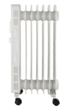 Midea NY1507-20M Ölradiator, Geeignet Für 10 M² - 1500 Watt - Weiß