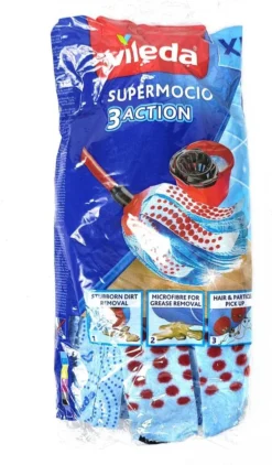 Vileda Super Mocio Ersatzmopp Mit 3D-Velours-Struktur 23 Vileda Super Mocio Ersatzmopp Mit 3D-Velours-Struktur -Haushaltswaren Store 60fc52baa98acebf5c2ed1bdbf0318dd