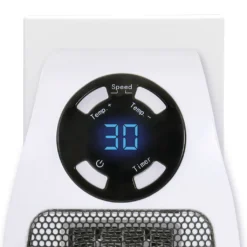 SUNTEC PTC Heizlüfter Steckdosen-Heizung Plug-in - Mit Thermostat, Timer, 500 Watt | 2 Ventilationsstufen, Elektrische Heizlüftung | Räume Bis 13 M² | Perfekt Für Schlafzimmer, Büro, Wohnung 24 SUNTEC PTC Heizlüfter Steckdosen-Heizung Plug-in - Mit Thermostat, Timer, 500 Watt | 2 Ventilationsstufen, Elektrische Heizlüftung | Räume Bis 13 M² | Perfekt Für Schlafzimmer, Büro, Wohnung -Haushaltswaren Store 612592668c8bc70d1b4c5bf07e5b85ec