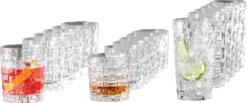 Nachtmann Becher Set/18 7568/18tlg Bossa Nova 103000 -Haushaltswaren Store 61ab244d7c207cc5c6238c288d134552