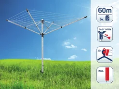 Leifheit Wäscheschirm LinoLift 600 QuickStart -Haushaltswaren Store 61eff1683efd1f0c840013199e3b4a29