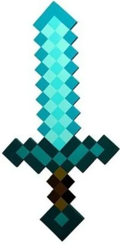 JAKKS PACIFIC Disguise DISKX65684 Minecraft Kunststoff-Replik Diamant-Schwert Zubehör, Sword, Einheitsgröße -Haushaltswaren Store 62533255a255936a215a12420c237bd8