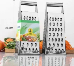 Gourmet Vierkantreibe, 21,5 * 8,5 Cm, Ideal Als Kartoffelreibe, Gemüsehobel, Spülmaschinengeeignet -Haushaltswaren Store 6368168317851969442bde443b846320