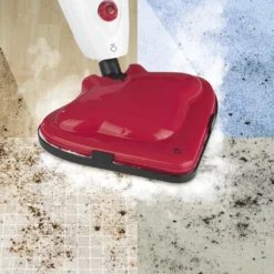 MAXXMEE Dampfbesen 1300W Weiß/rot -Haushaltswaren Store 640eda736d085bb8e6e5e4bece9f4eb0