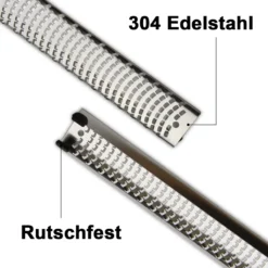 Zester, Hobel Reibe - Käsereibe, Parmesanreibe, Zitronenreibe - Küchenreibe Aus Edelstahl Mit Schutzabdeckung Und Silikon Griff | Schwarz 16 Zester, Hobel Reibe - Käsereibe, Parmesanreibe, Zitronenreibe - Küchenreibe Aus Edelstahl Mit Schutzabdeckung Und Silikon Griff | Schwarz -Haushaltswaren Store 6412e6a6b7702a2211417bc5168dbfc7