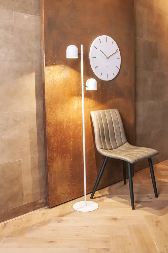 Karlsson Wanduhr Charm45 X 3,5 Cm Stahl Weiß 8 Karlsson Wanduhr Charm45 X 3,5 Cm Stahl Weiß – Bild 6