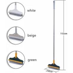 Schrubber Besen Mit Steifen Borsten Zur Reinigung Von Fliesen, Badezimmer, Bad, Badewanne Und Patio Bodenwischer, Gelb -Haushaltswaren Store 64c1fbec807f87096e99789593ca1a30