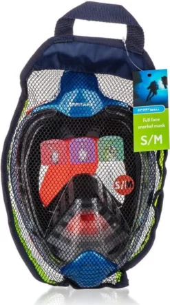 SPORTWELL Maske Volles Gesicht Schnorcheln Größe S/M 7 SPORTWELL Maske Volles Gesicht Schnorcheln Größe S/M -Haushaltswaren Store 64dbefa5085476ff3340cdf6dad92011