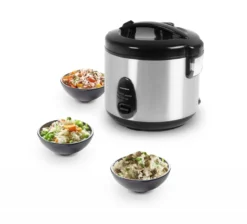 THOMSON THRC918X - Reiskocher - Silber/schwarz -Haushaltswaren Store 651ca2539ce20f18f1920b3a720d62bc