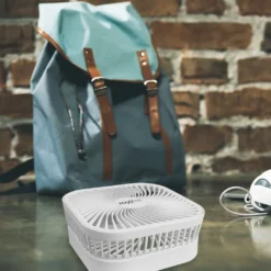 MAXXMEE Akku-Ventilator Klappbar - Für In- Und Outdoor - Weiß MAXXMEE Akku Ventilator Klappbar Outdoor Standventilator Windmaschine Luftkühler -Haushaltswaren Store 65ad23c5d0cc503df8090d2ed2d36249