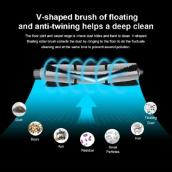 LIECTROUX C30B Automatischer Staubsauger Saugroboter Kehrroboter Nass-Trocken-Staubsauger Dynamische Navigation APP-Fernbedienung Sprachsteuerung Kompatibel Mit Alexa Google Assistant -Haushaltswaren Store 65bc05dee620d96373fd226989238858