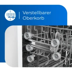 Exquisit Geschirrspüler GSP6012-030E Weiss | Standgerät | 12 Gedecke | Weiß -Haushaltswaren Store 673b85bcdad3fe654d154fb7c39ab4fc