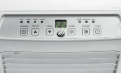 Clatronic Klimagerät CL 3671 Mit LED-Display - Farbe: Weiß - Funktionen: Kühlen, Entfeuchten, Gebläse - 780 W - Inkl. 1,5 M Abluftschlauch + Fensterabluft-Kit + Infrarot-Fernbedienung; 263 807 -Haushaltswaren Store 674df964ef6ee8e0c883dea7dcf8d1f3