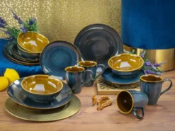 CreaTable 22861 Kombiservice Mallorca Für 4 Personen, Steinzeug, Mehrfarbig (1 Set, 16-teilig) 15 CreaTable 22861 Kombiservice Mallorca Für 4 Personen, Steinzeug, Mehrfarbig (1 Set, 16-teilig) -Haushaltswaren Store 6768867655e5630b755cf8cff70d7950