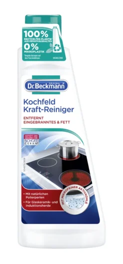 Dr. Beckmann Kochfeld Kraft-Reiniger | Glaskeramik-Reiniger Gegen Eingebranntes Und Fett | Mit Natürlichen Polierperlen Und Aktivkohle | 6x 250 Ml -Haushaltswaren Store 67d29517967ed2d330040e4b420e2b28