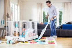 Leifheit Dampfreiniger CleanTenso Inkl. 2er Set Ersatz-Wischbezüge -Haushaltswaren Store 67f2c3f7018f48a91459e8c275d5e7c6