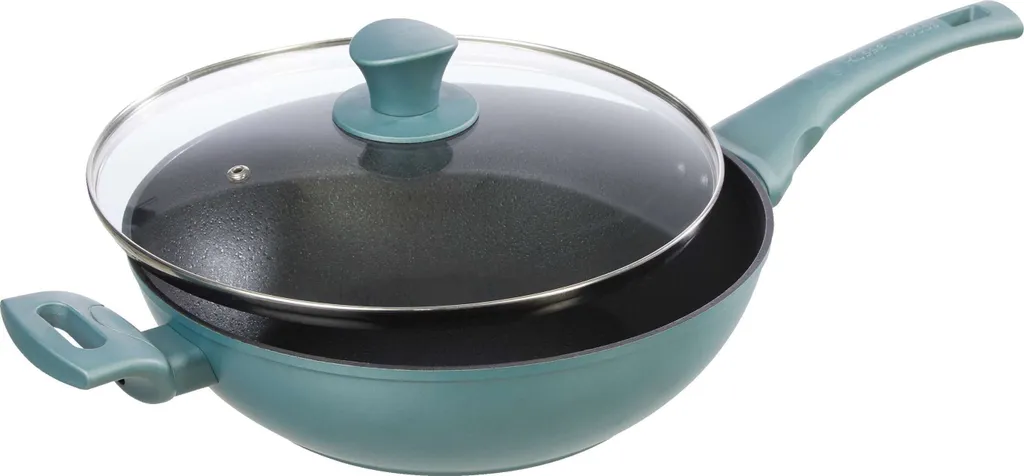 Russell Hobbs Russel Hobbs Excellence Wok Mit Deckel 28cm - Antihaftbeschichtete Grillplatten 3 Russell Hobbs Russel Hobbs Excellence Wok Mit Deckel 28cm - Antihaftbeschichtete Grillplatten