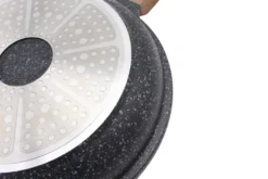 Karl Krüger 3-tlg Bratpfannen Set TEXAS Ø20 /24 /28 Cm, Induktions- & Backofen-geeignete, Antihaft-beschichtete, Energiesparende Aluminium Bratpfanne -Haushaltswaren Store 6979f09936767c82eae28b946b02412a