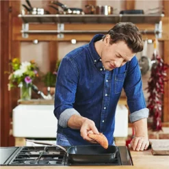 Tefal E21141 Jamie Oliver Premium Induction Grillpfanne 30cm -Haushaltswaren Store 69b75d0f21496760ca9f506b821a6b9e