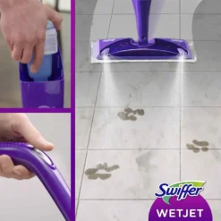 Swiffer WetJet Bodenwischer Starterpack - Wischtücher + Bodenreiniger (1er Pack) -Haushaltswaren Store 6a5ab807e8a43453ad1a1eb8b362f16c