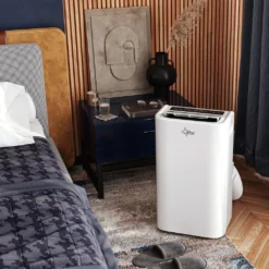 SUNTEC Mobiles Lokales Klimagerät SNOW 12.000 Eco R290 [3 In 1 - Kühlen, Ventilieren, Entfeuchten, Für Räume Bis 130 M³ (60 M²), Max. 3.400 W] -Haushaltswaren Store 6b54b35cae2bd033932db4f2e500adfe