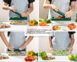 Genius Nicer Dicer Exclusive Gemüseschneider 6tlg Zubehör-Set Mit Reibe + Hobel; A34290 -Haushaltswaren Store 6bb4dfab26f2a6a9783d0c6ca65a8289