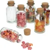 6tlg. Bonbongläserset Korkverschluss 300 Ml Bonboniere Vorratsdose Gewürzglas -Haushaltswaren Store 6d3e23f7d14a8a7702f9da72f99f3ff9