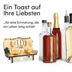 Brynnberg Schnapsbank Mit Jahreszahl Zum Geburtstag - Holz Lorbeerkranz Mit Zahl 40 Jahre Hochzeitstag Und Jahrestag Oder Geburtstag - Schnapsgläser Latte Mit 2 Gläsern 13 Brynnberg Schnapsbank Mit Jahreszahl Zum Geburtstag - Holz Lorbeerkranz Mit Zahl 40 Jahre Hochzeitstag Und Jahrestag Oder Geburtstag - Schnapsgläser Latte Mit 2 Gläsern -Haushaltswaren Store 6d8d37705adfd083a11ded863c819f27