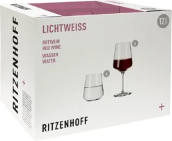 Lichtweiss Julie Rotwein- Und Wasserglas-Set #2 Von Nadine Niggemeier -Haushaltswaren Store 6d9540bfb62a895d8663b40cca722751
