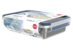 Emsa Frischhaltedose CLIP & CLOSE STEEL 1,2 Liter Blau -Haushaltswaren Store 6df2b38a714a68981098f40650634116