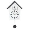 Cuco Clock Kuckucksuhr BAUERNHAUS Mit Pendel Wanduhr Moderne Kuckucksuhr Pendeluhr 28,3 × 22,8 × 10,4cm - Schwarz -Haushaltswaren Store 6e86f4676ce65cb80089925774418fe0